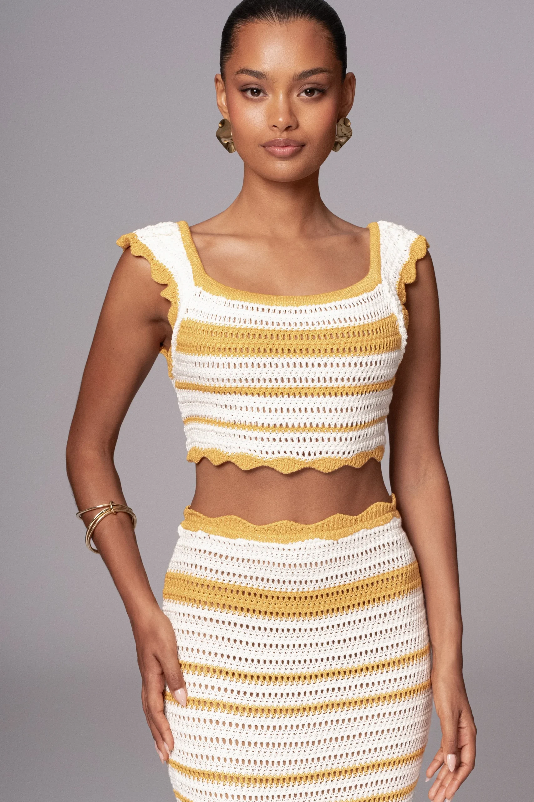 yellow_corazon_ruffle_ski_6.webp JLUXLABEL Yellow Corazon Ruffle Skirt Set