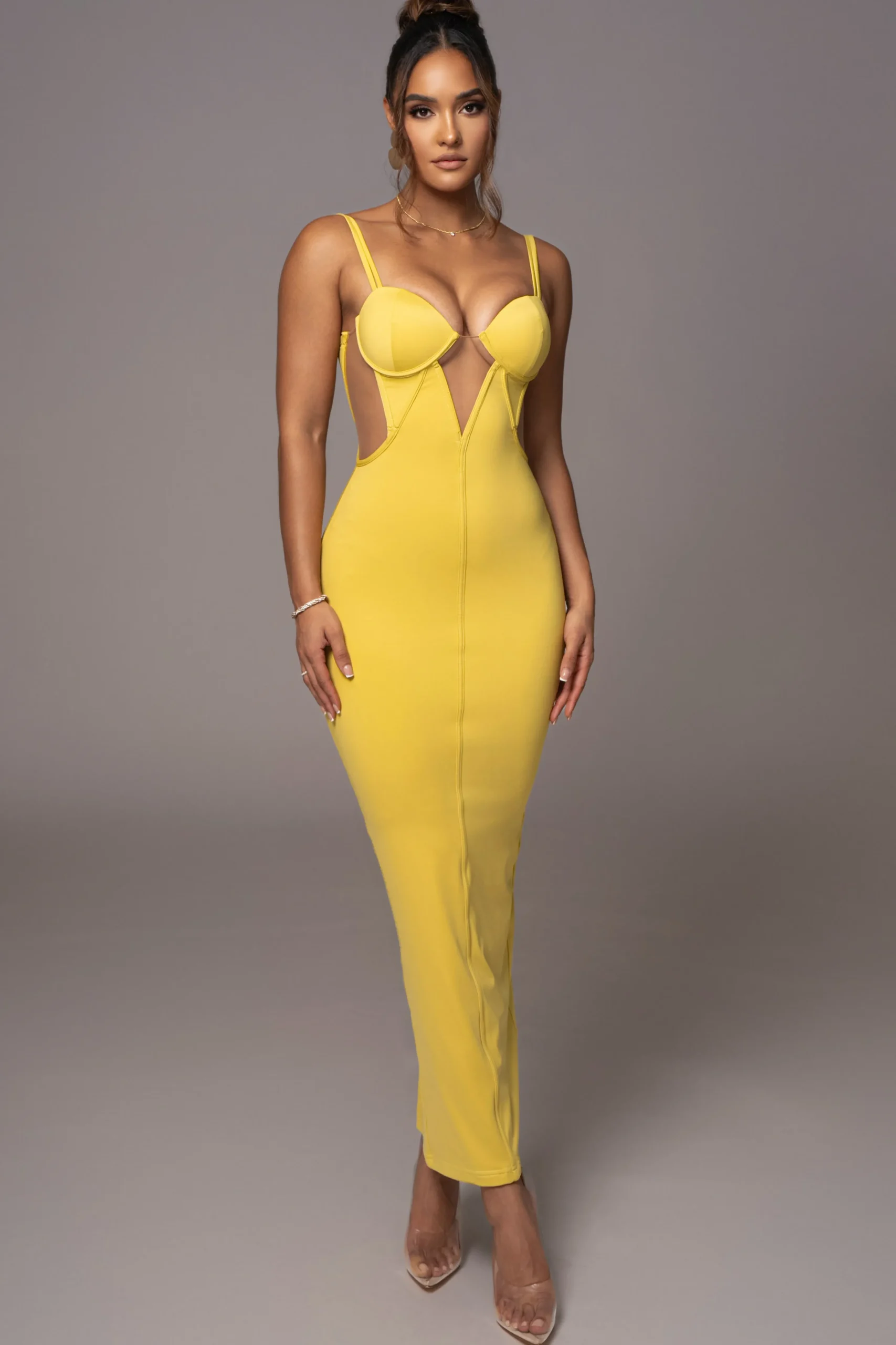 yellow_enchantment_bustie_6.webp JLUXLABEL Yellow Enchantment Bustier Maxi Dress