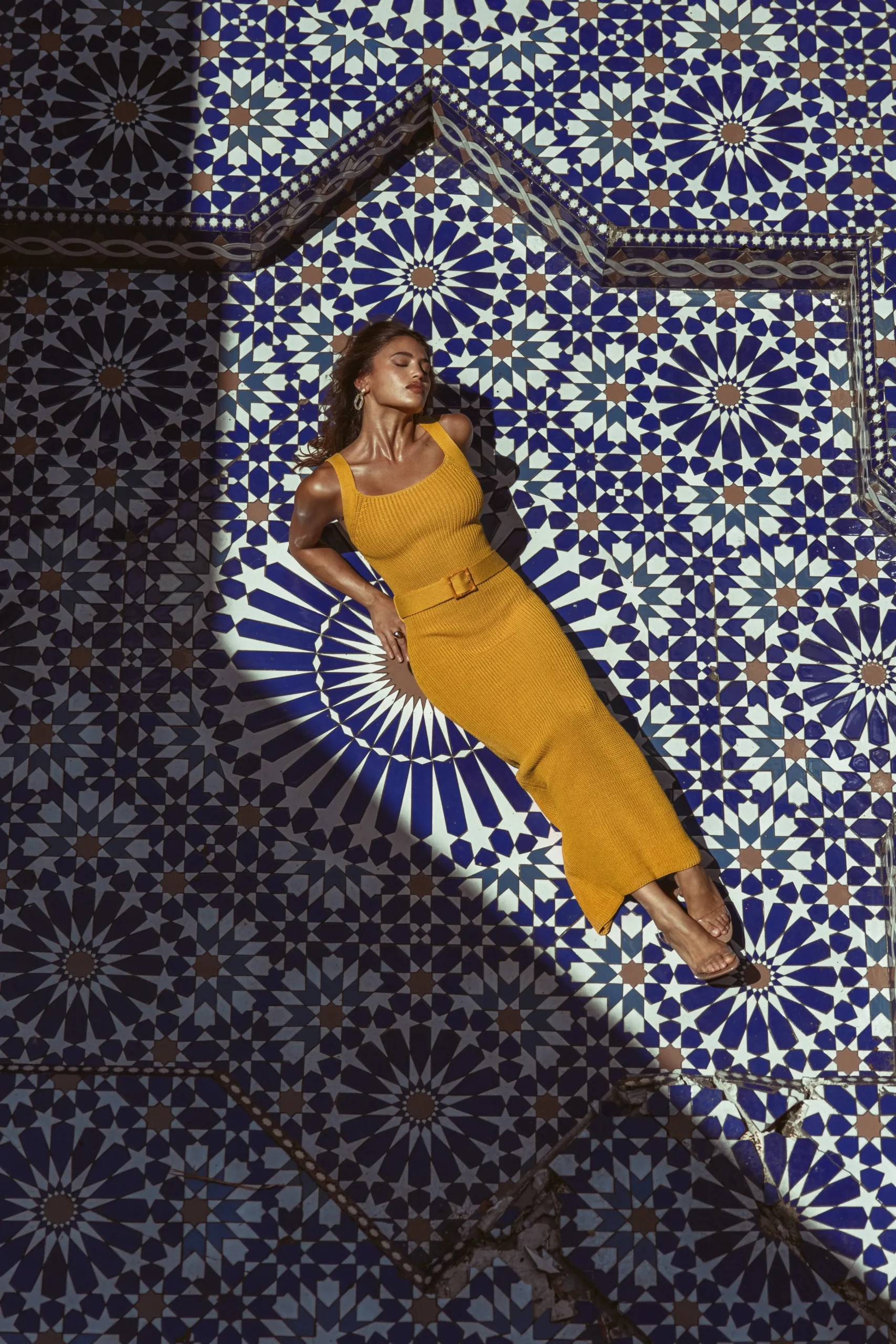 yellow_moonrise_ribbed_ma_6.webp JLUXLABEL Yellow Moonrise Ribbed Maxi Dress