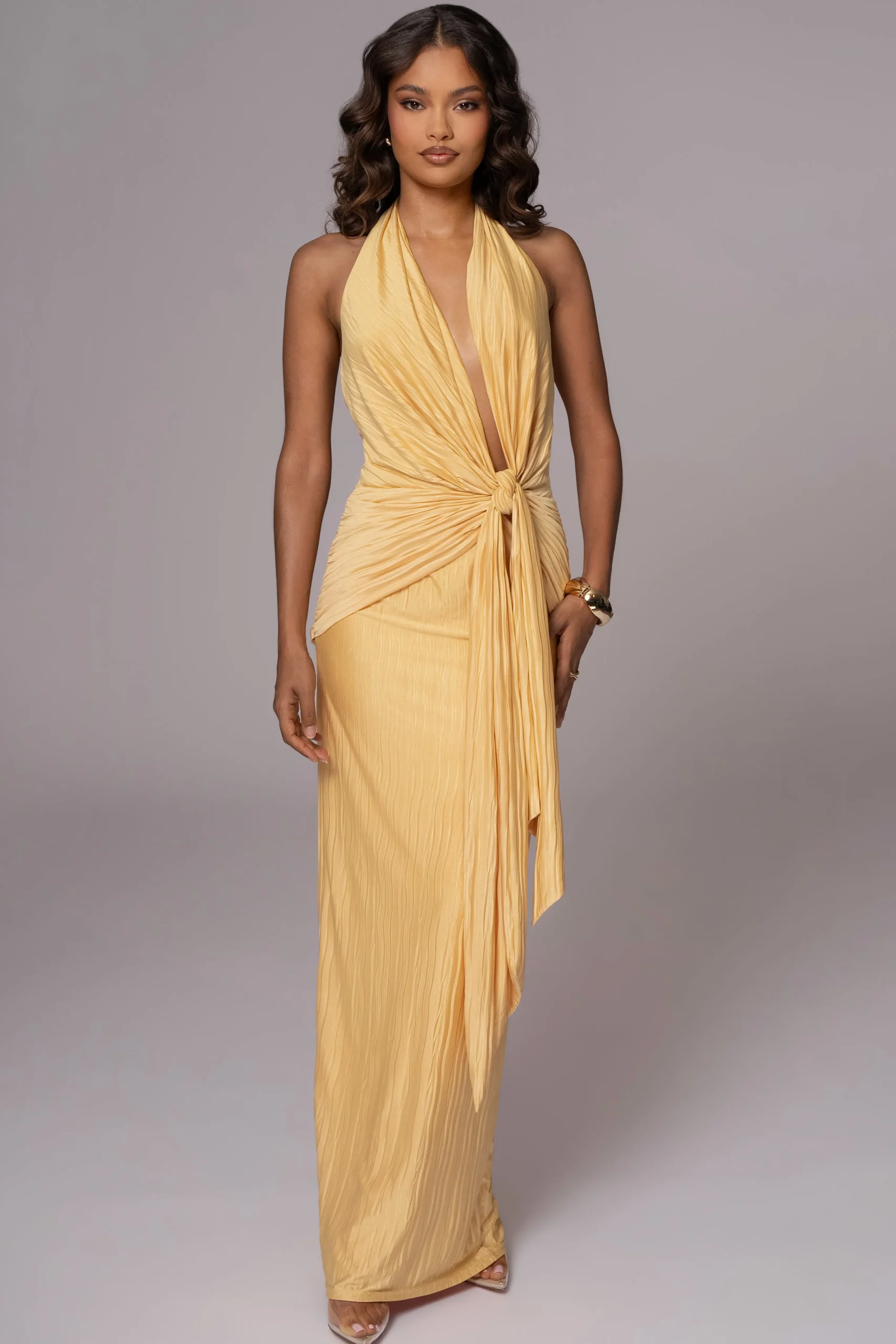 yellow_under_the_moonligh_3.webp JLUXLABEL Yellow Under The Moonlight Drape Dress